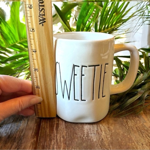 RAE DUNN Sweetie White Ceramic Mug | Artisan Pottery Coffee Tea Cup - Picture 7 of 9